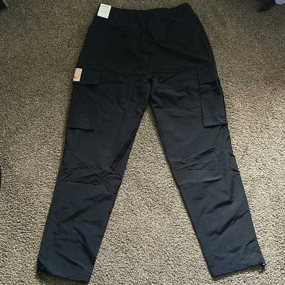 Nike Jordan Flight Heritage Cargo Pants Size Large Black Hemp Men’s - Picture 2 of 6